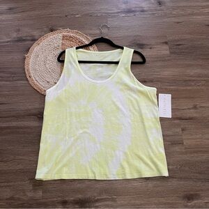 ATHLETA Organic Daily Tie Dye Tank Top NWT Retail $39